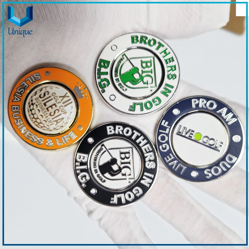 Custom Golf Accessories Ballmarker +Divot Tool in Set for Promotional Gifts, Golf Club Souvenir Gift Divot Tool +Ballmarker