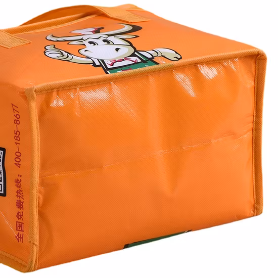 Isolierte Werbe-Kühltasche aus Polyester mit Sportreißverschluss für 24 Dosen